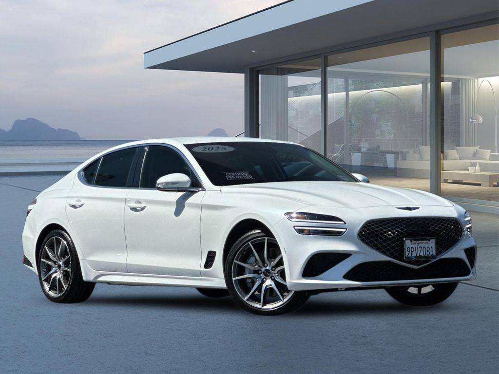 2025 Genesis G70 2.5T — Sedan — 4,496 mi — Irvine, CA
