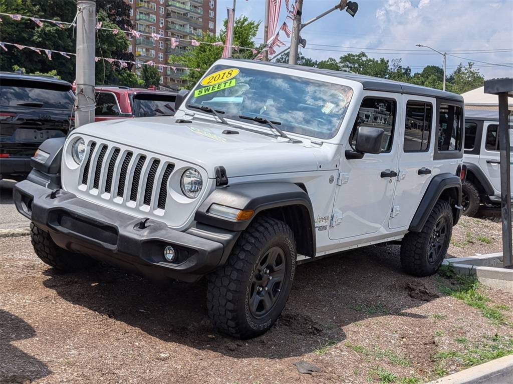2018 Jeep Wrangler Sport — SUV — 47,012 mi — Yonkers, NY