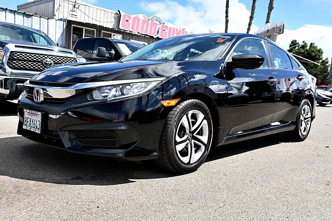 2018 Honda Civic LX — Sedan — 68,547 mi — San Diego, CA