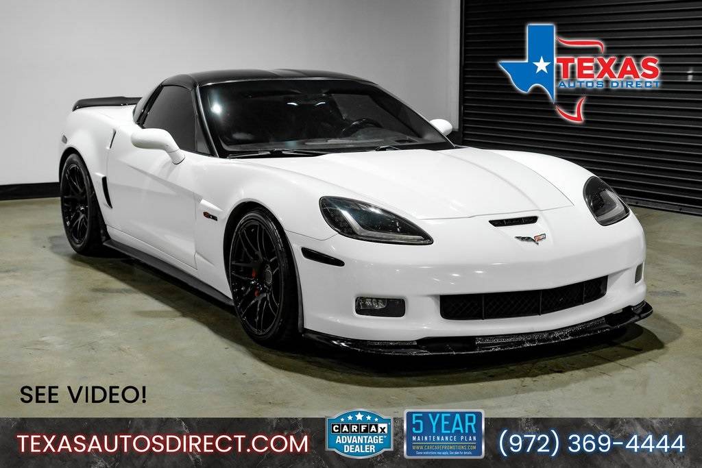 2011 Chevrolet Corvette Z06 2LZ — Coupe — 84,485 mi — Mesquite, TX