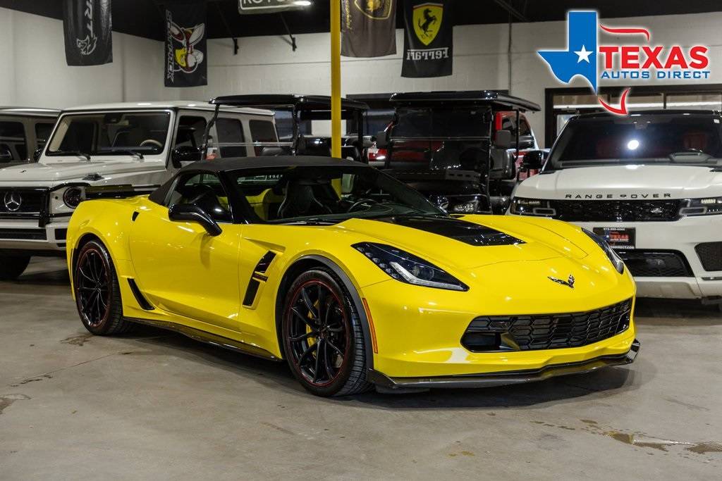 2019 Chevrolet Corvette Grand Sport 3LT — Convertible — 27,405 mi — Mesquite, TX