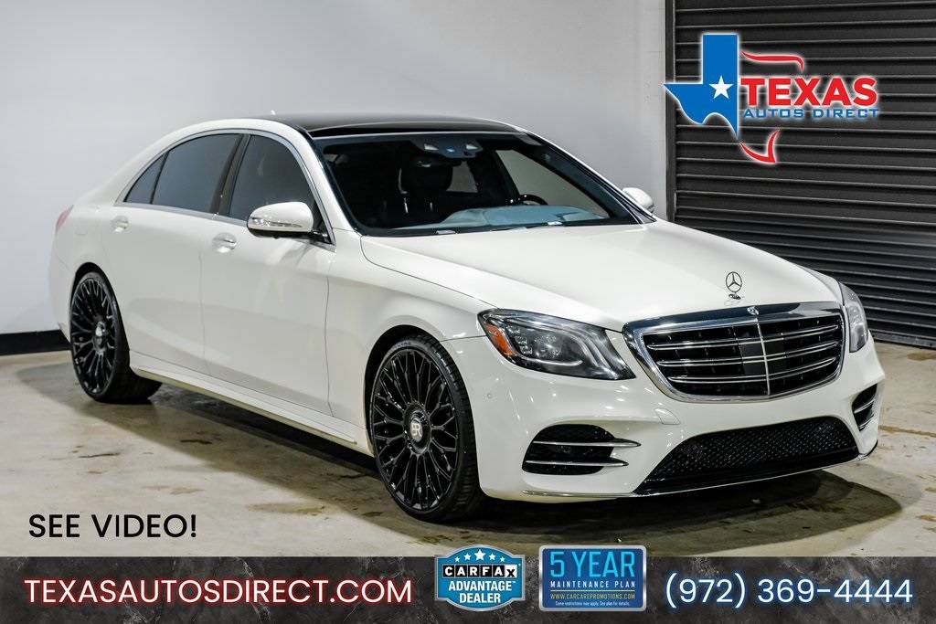 2018 Mercedes-Benz S-Class S 560 — Sedan — 99,705 mi — Mesquite, TX