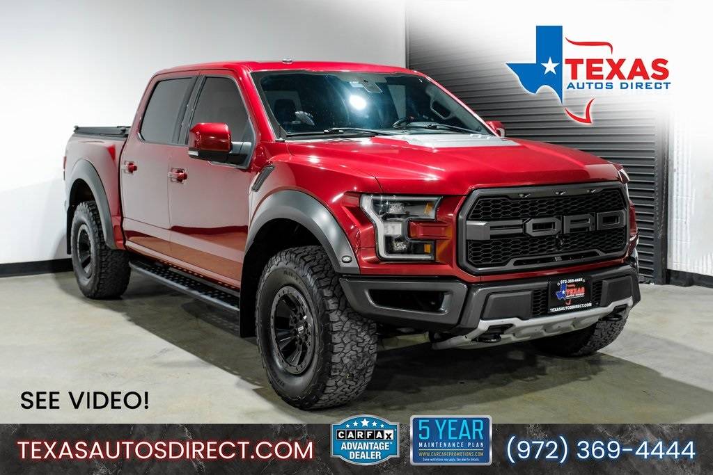 2018 Ford F-150 Raptor — Pickup Truck — 121,531 mi — Mesquite, TX