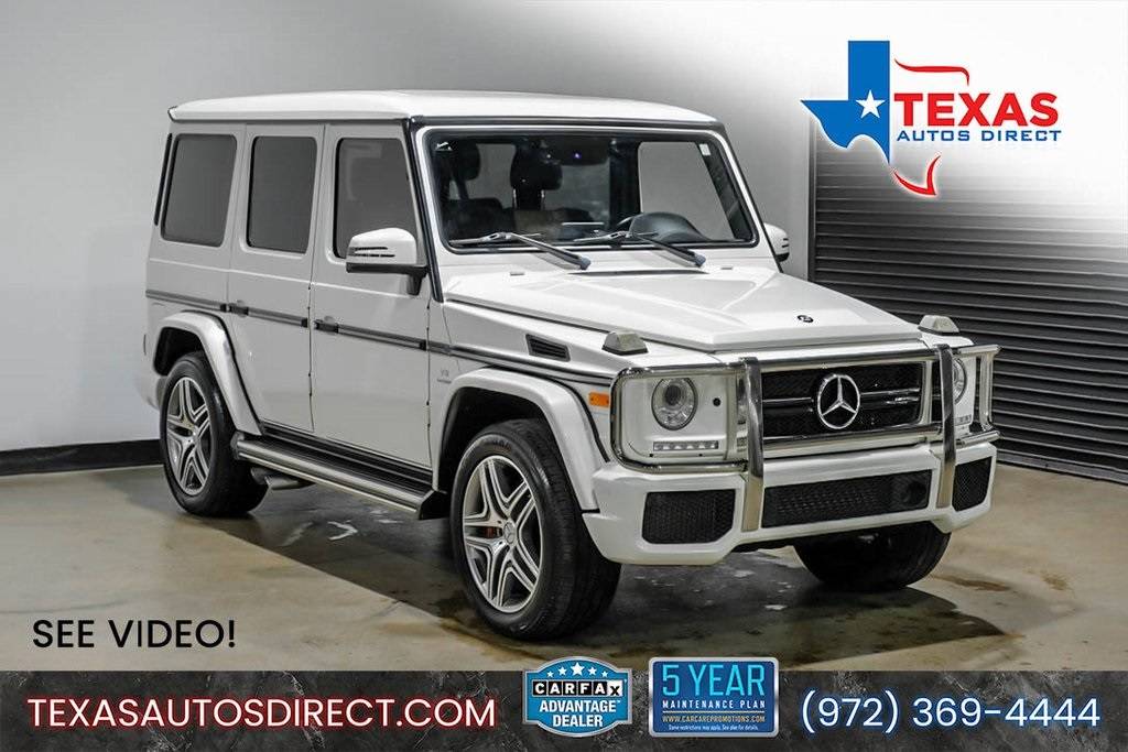 2017 Mercedes-Benz G-Class G 63 AMG — SUV — 69,424 mi — Mesquite, TX