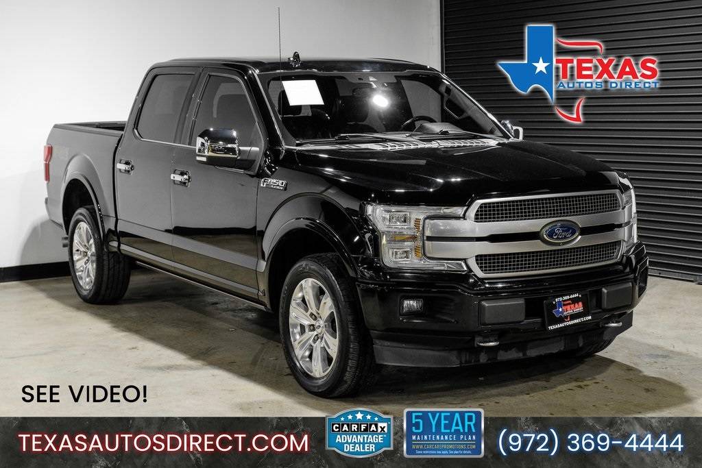 2018 Ford F-150 Platinum — Pickup Truck — 74,221 mi — Mesquite, TX