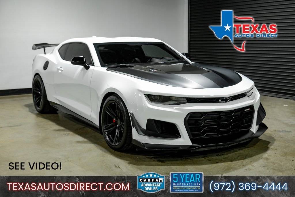2020 Chevrolet Camaro ZL1 — Coupe — 24,501 mi — Mesquite, TX