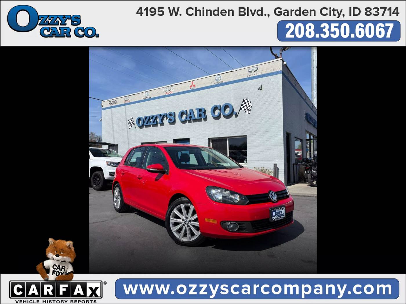 2013 Volkswagen Golf TDI — Hatchback — 99,887 mi — Boise, ID