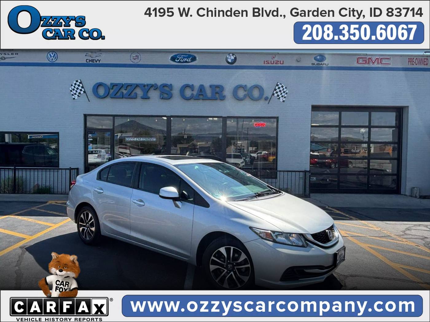 2013 Honda Civic EX — Sedan — 176,434 mi — Boise, ID
