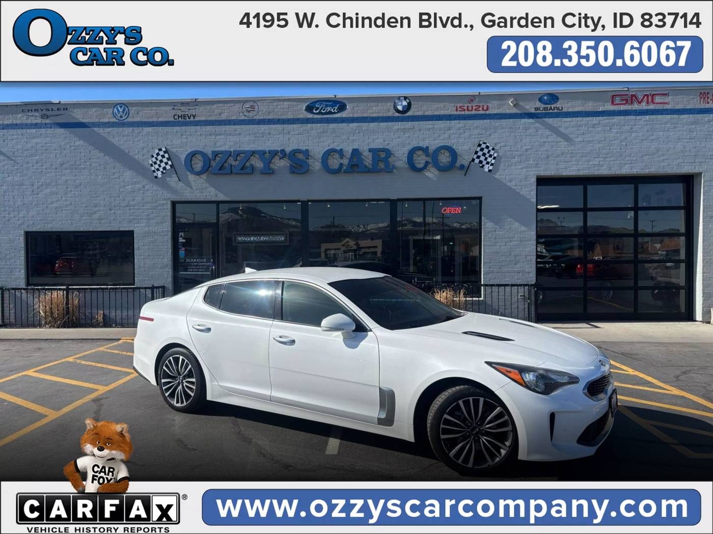 2019 Kia Stinger 2.0L — Hatchback — 93,763 mi — Boise, ID