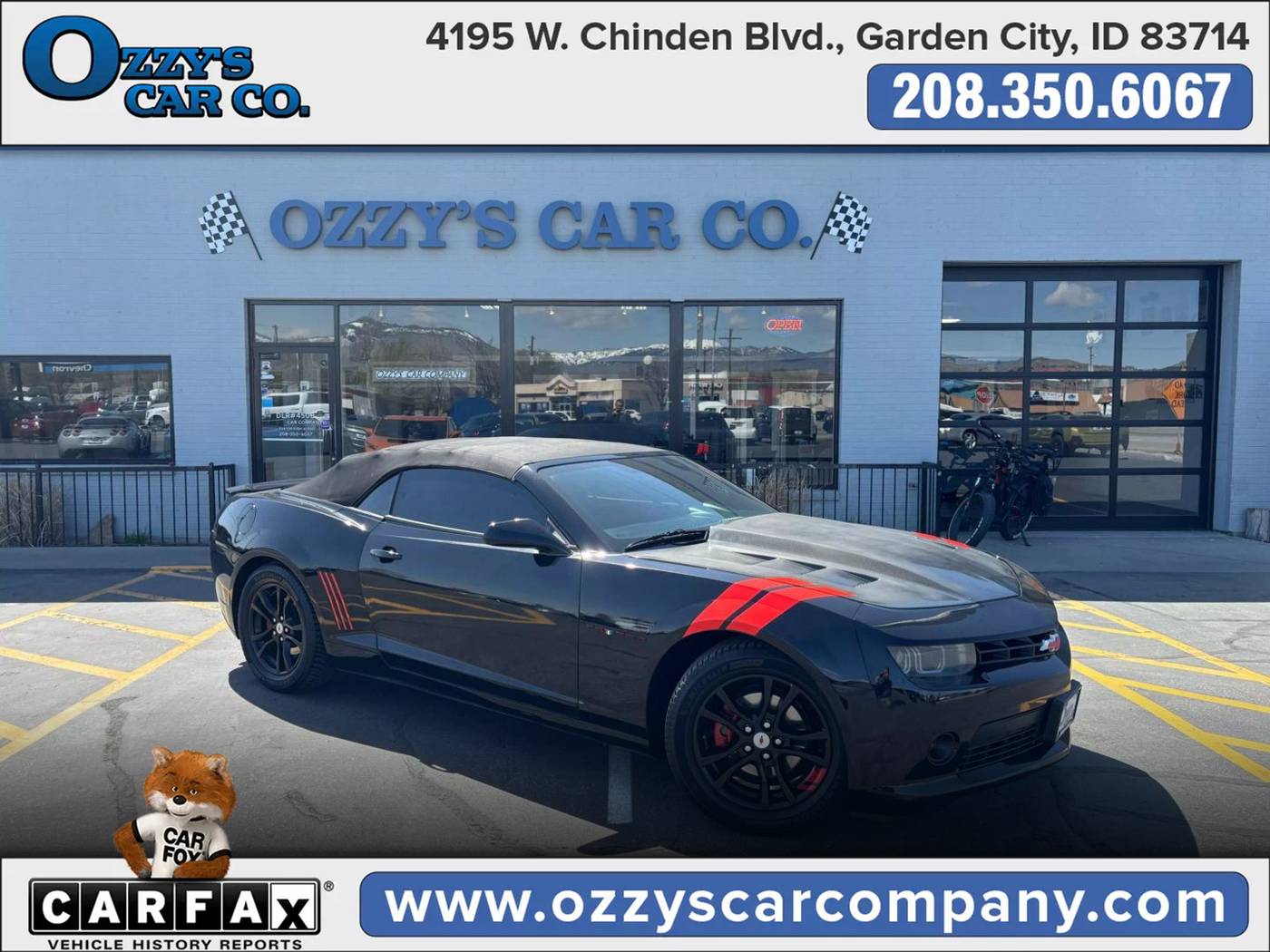 2015 Chevrolet Camaro 1LT — Convertible — 142,593 mi — Boise, ID