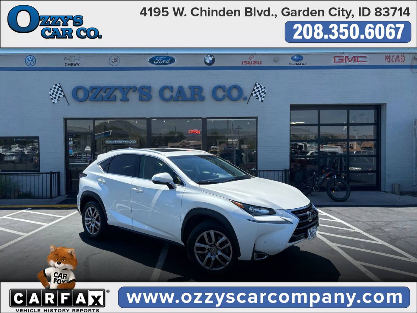 2015 Lexus NX NX 200t F Sport — SUV — 140,379 mi — Boise, ID