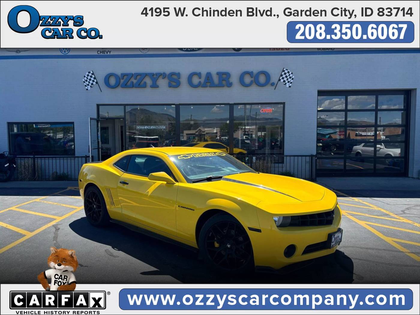 2012 Chevrolet Camaro 1LS — Coupe — 72,453 mi — Boise, ID