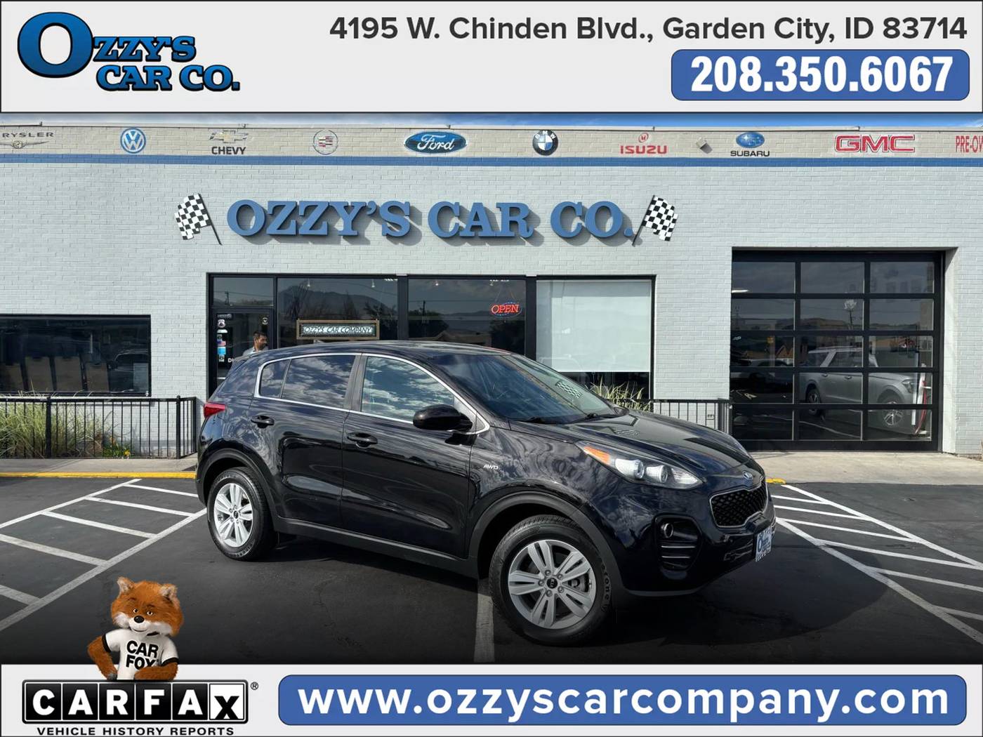 2017 Kia Sportage LX — SUV — 77,034 mi — Boise, ID