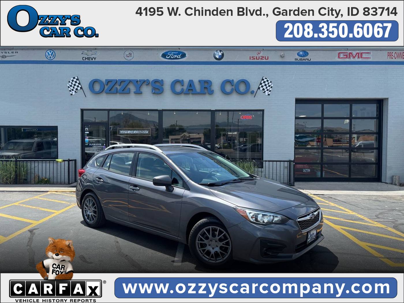 2018 Subaru Impreza 2.0i — Hatchback — 65,900 mi — Boise, ID