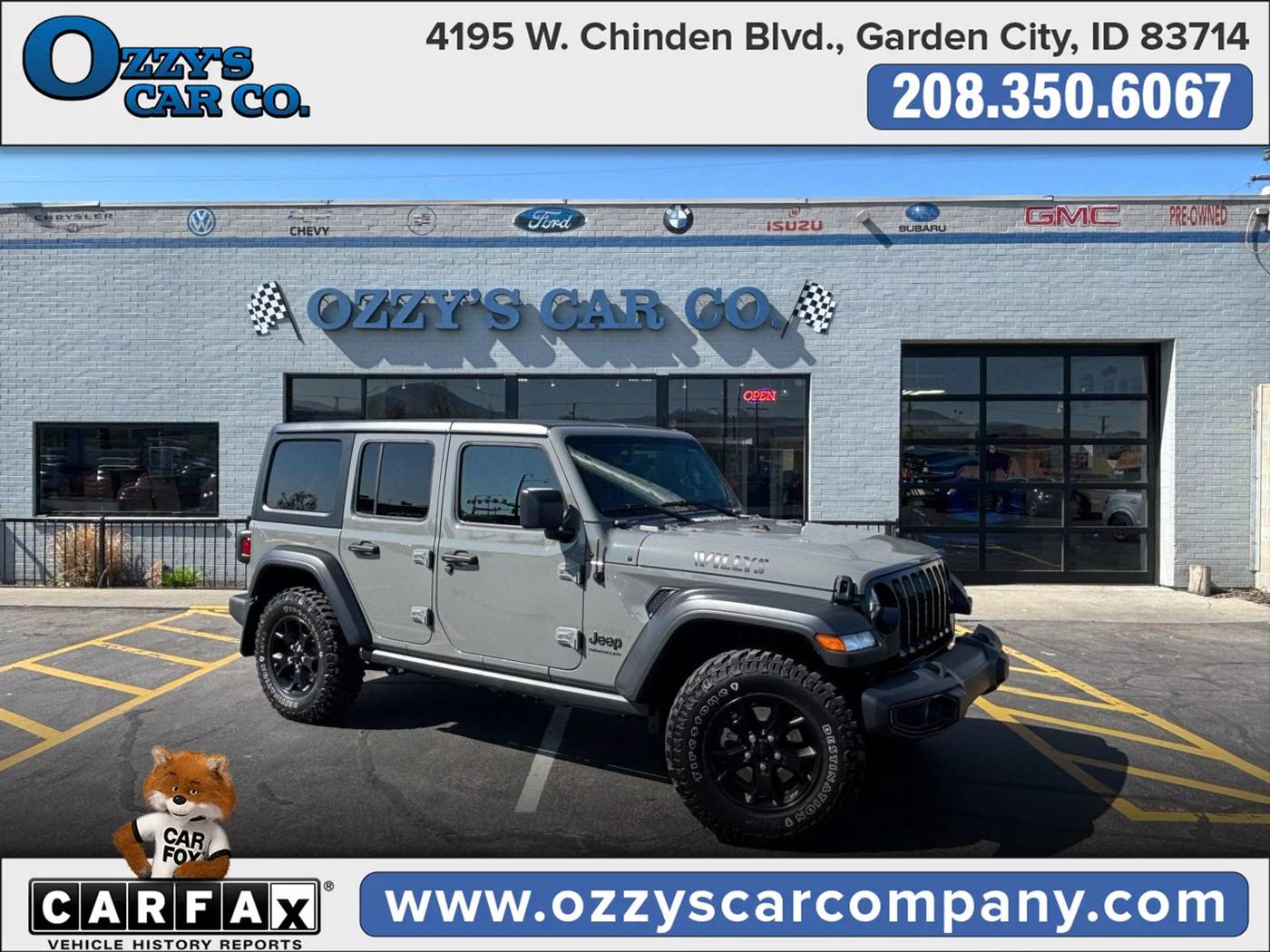 2023 Jeep Wrangler Willys Sport — SUV — 1,974 mi — Boise, ID