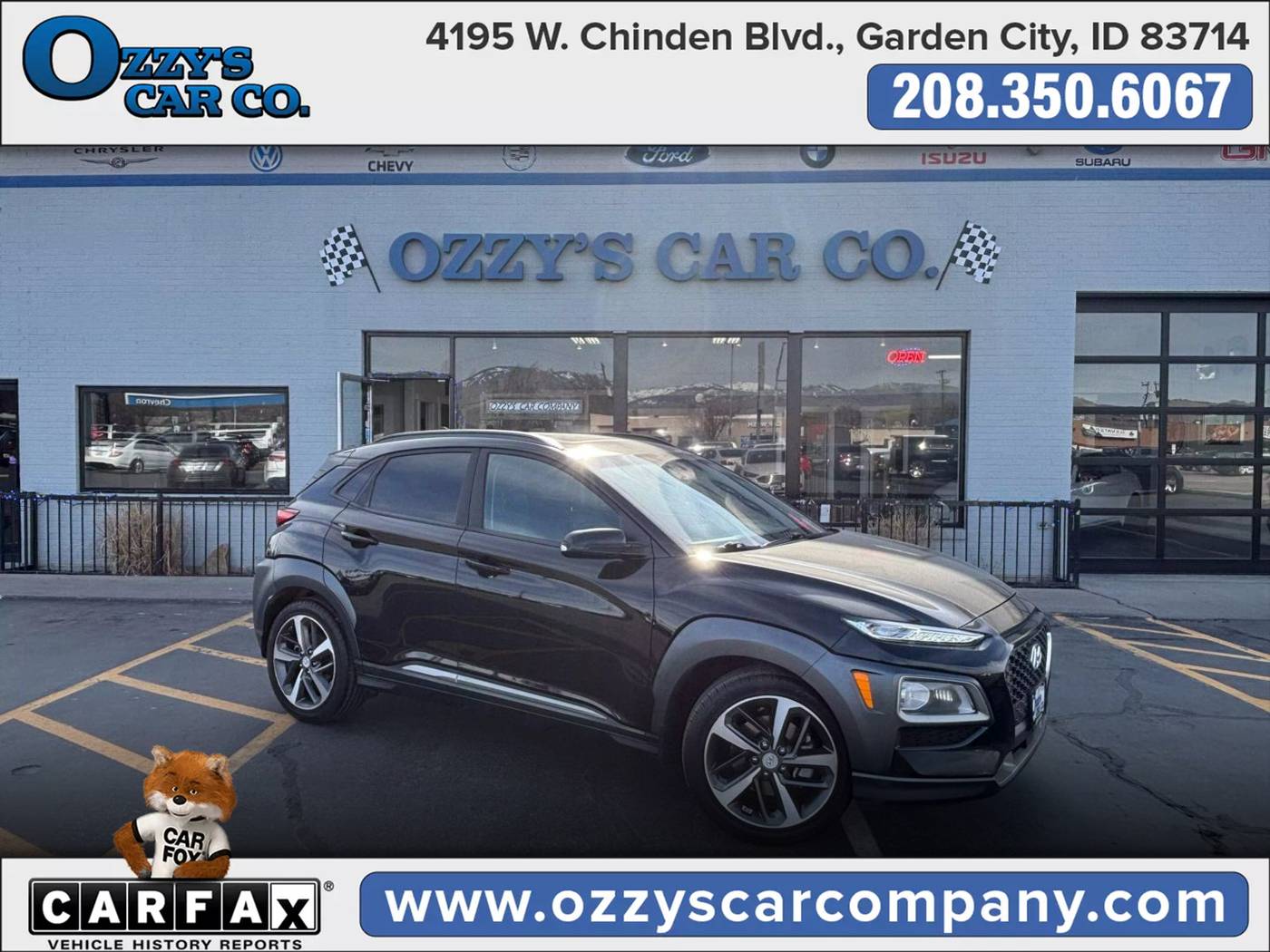 2020 Hyundai Kona Ultimate — SUV — 37,303 mi — Boise, ID