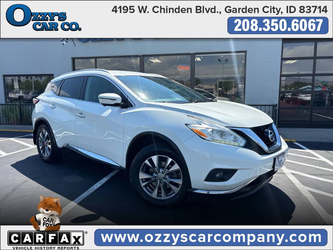 2016 Nissan Murano SL — SUV — 154,320 mi — Boise, ID