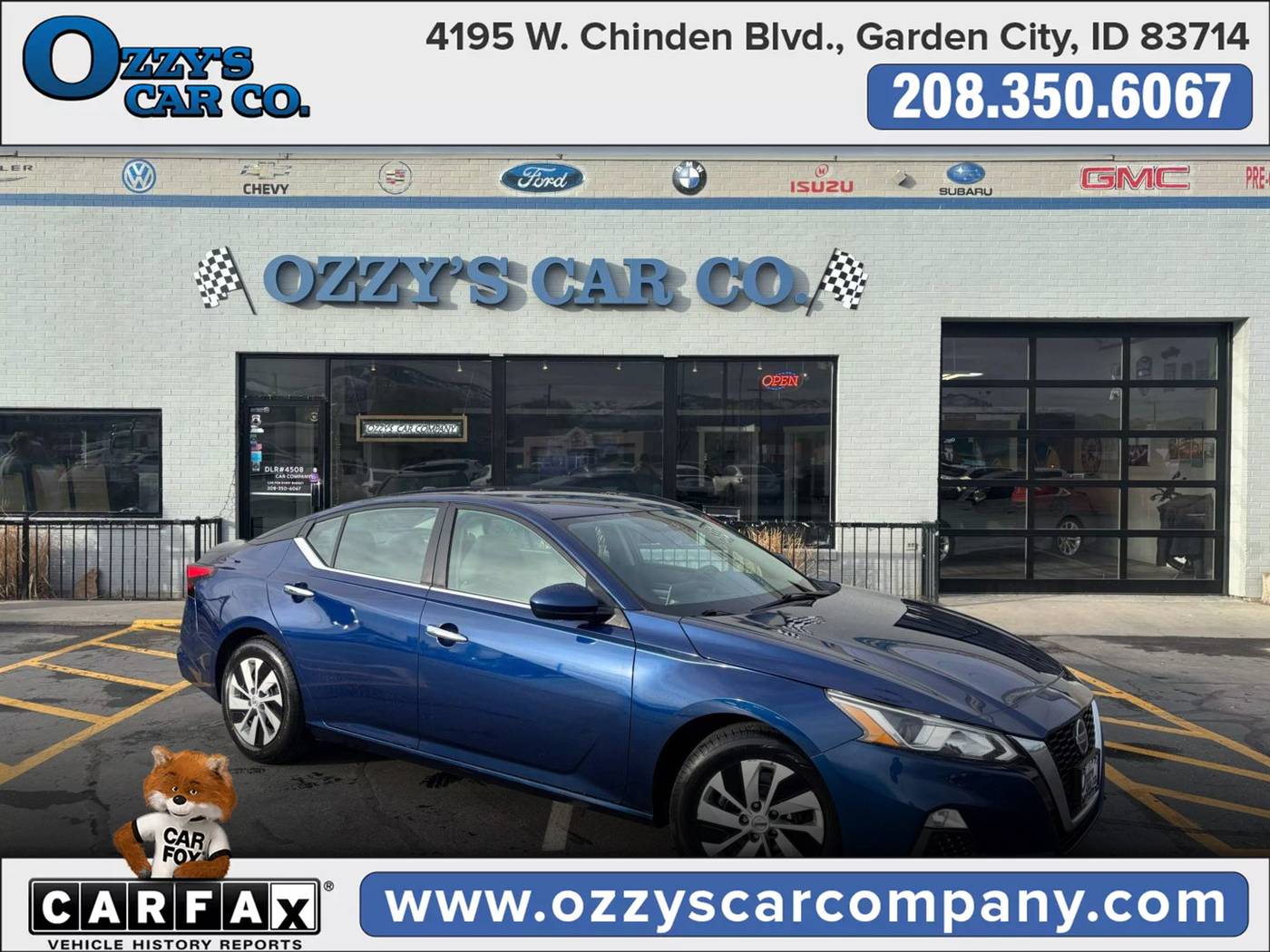 2020 Nissan Altima S — Sedan — 111,567 mi — Boise, ID