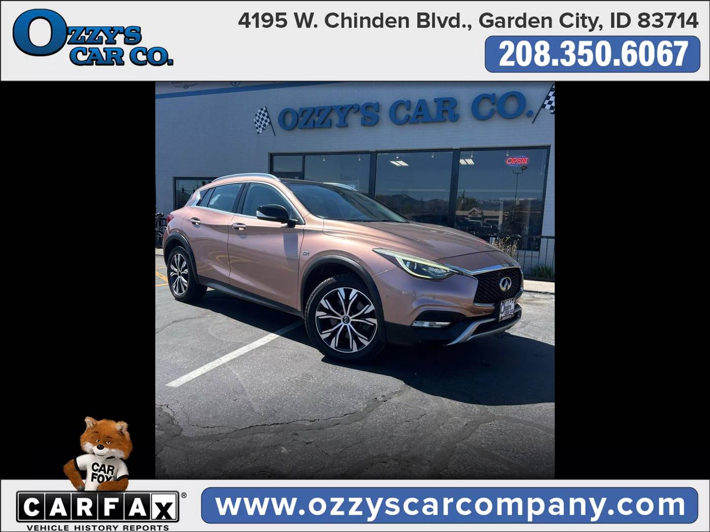 2017 INFINITI QX30 Premium — SUV — 101,861 mi — Boise, ID