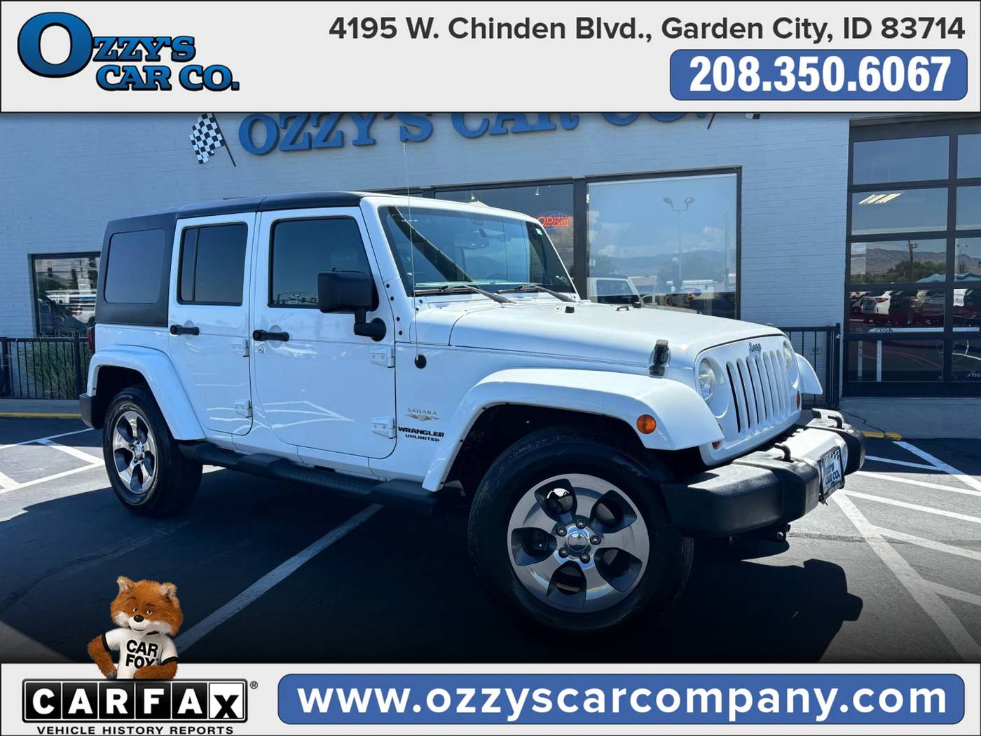 2013 Jeep Wrangler Sahara — SUV — 111,036 mi — Boise, ID