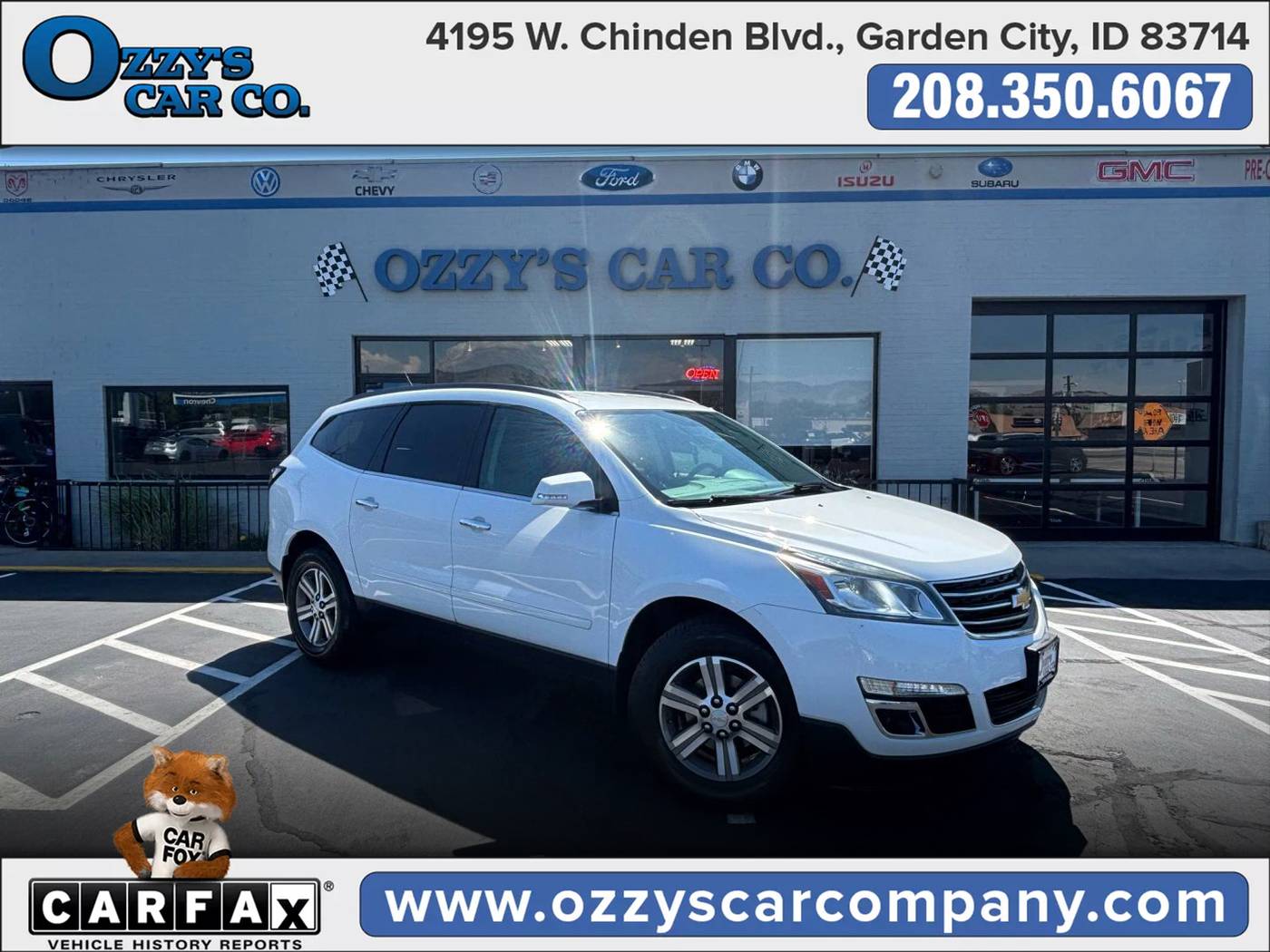 2016 Chevrolet Traverse LT — SUV — 108,452 mi — Boise, ID