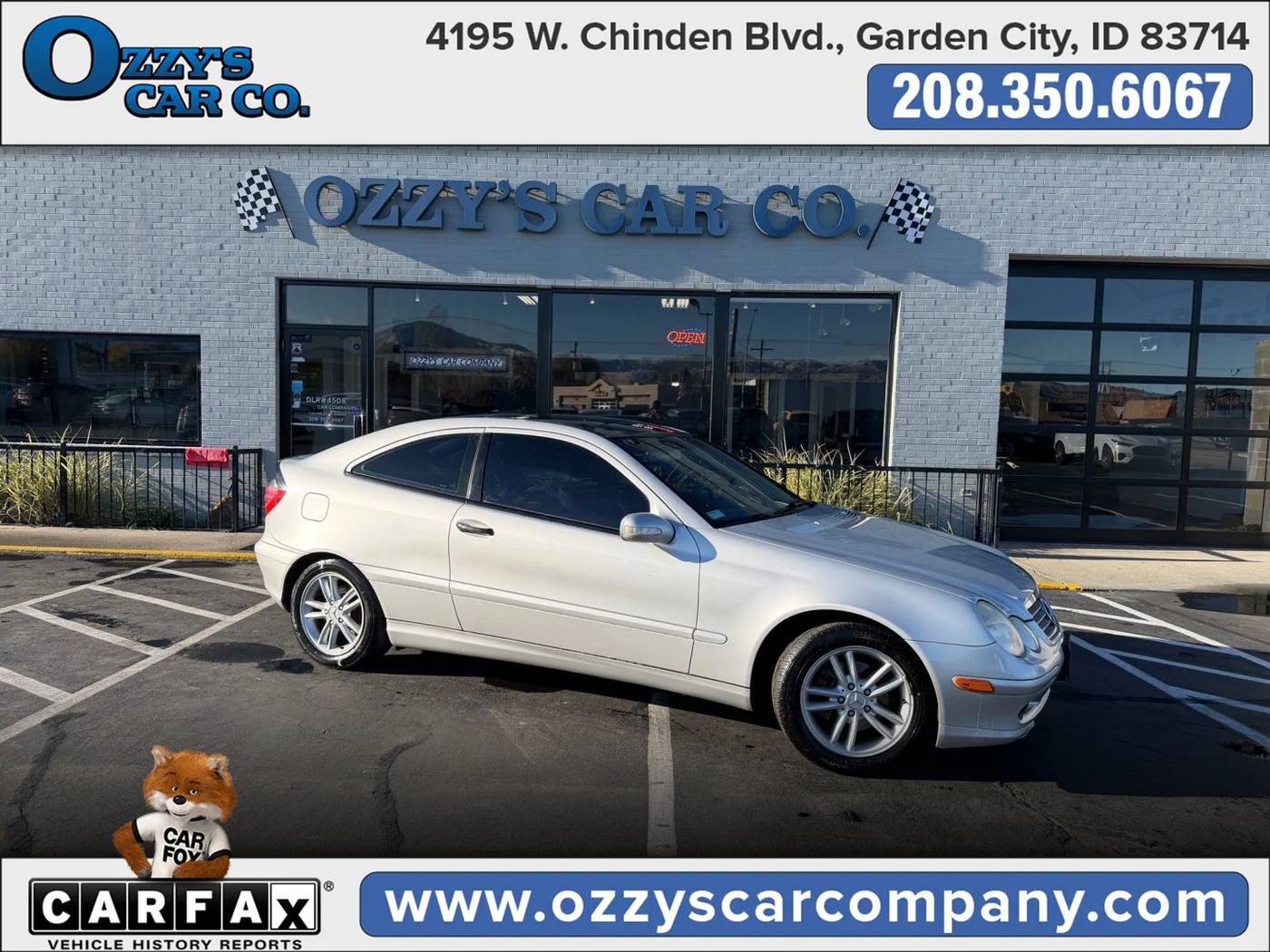 2002 Mercedes-Benz C-Class C 230 Kompressor — Coupe — 85,426 mi — Boise, ID