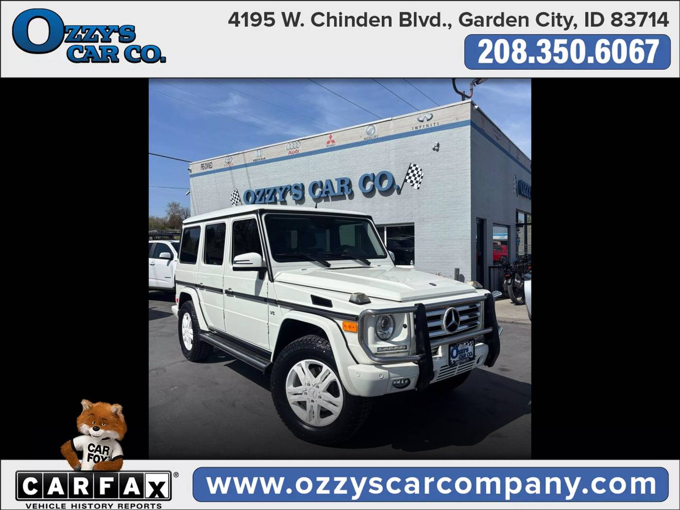 2013 Mercedes-Benz G-Class G 550 — SUV — 88,283 mi — Boise, ID