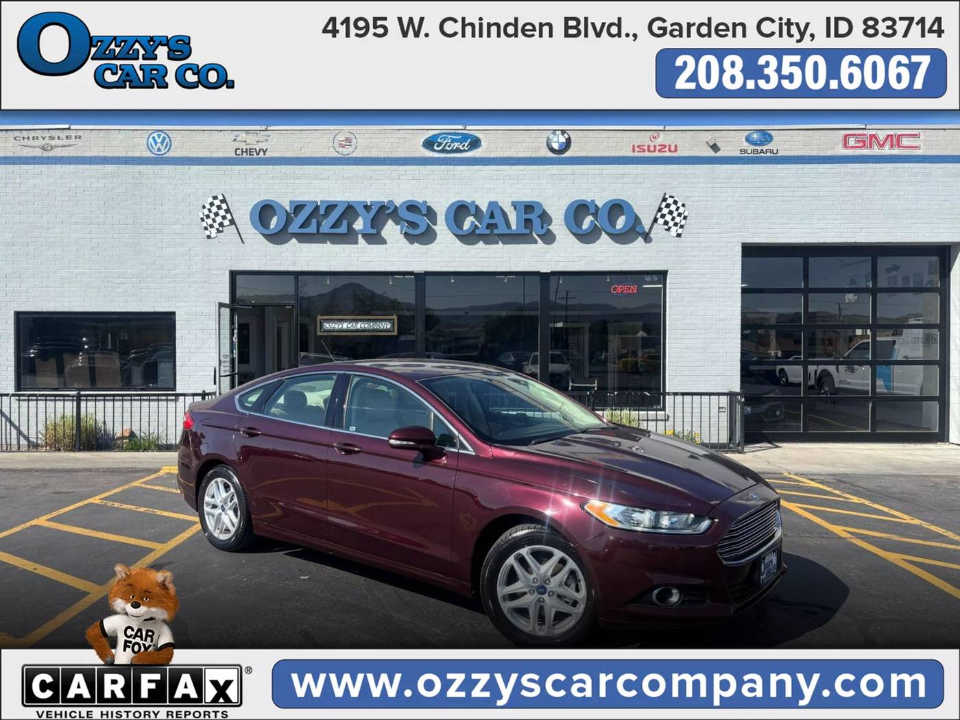 2013 Ford Fusion SE — Sedan — 34,338 mi — Boise, ID