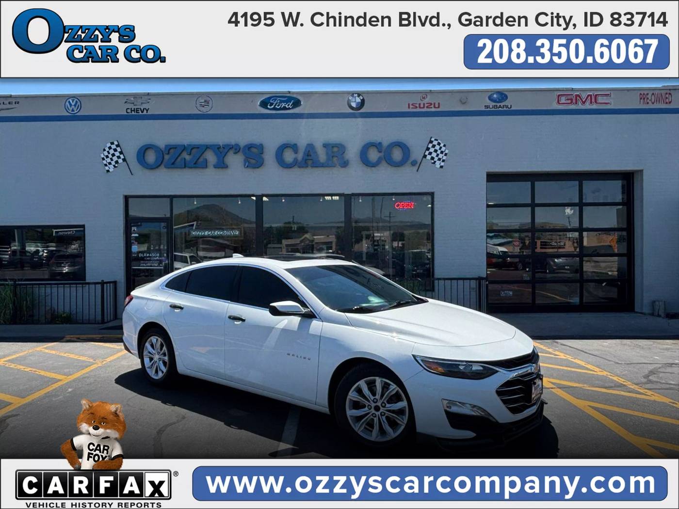 2019 Chevrolet Malibu LT — Sedan — 72,759 mi — Boise, ID