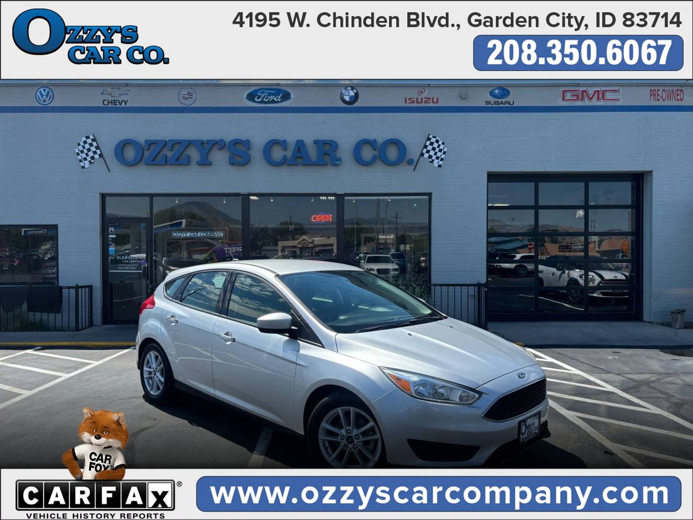2018 Ford Focus SE — Hatchback — 82,322 mi — Boise, ID