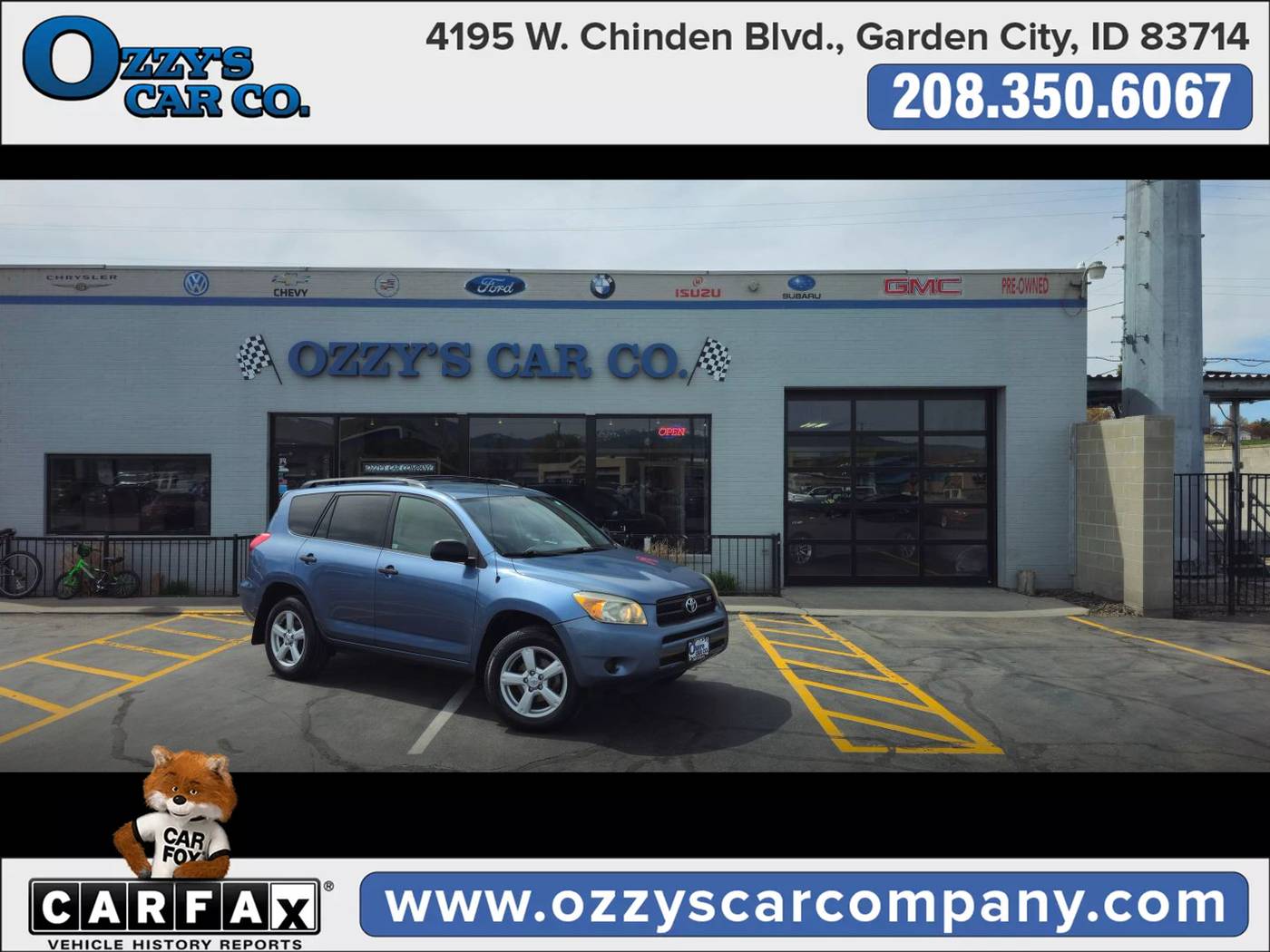 2008 Toyota RAV4 Base V6 — SUV — 189,254 mi — Boise, ID