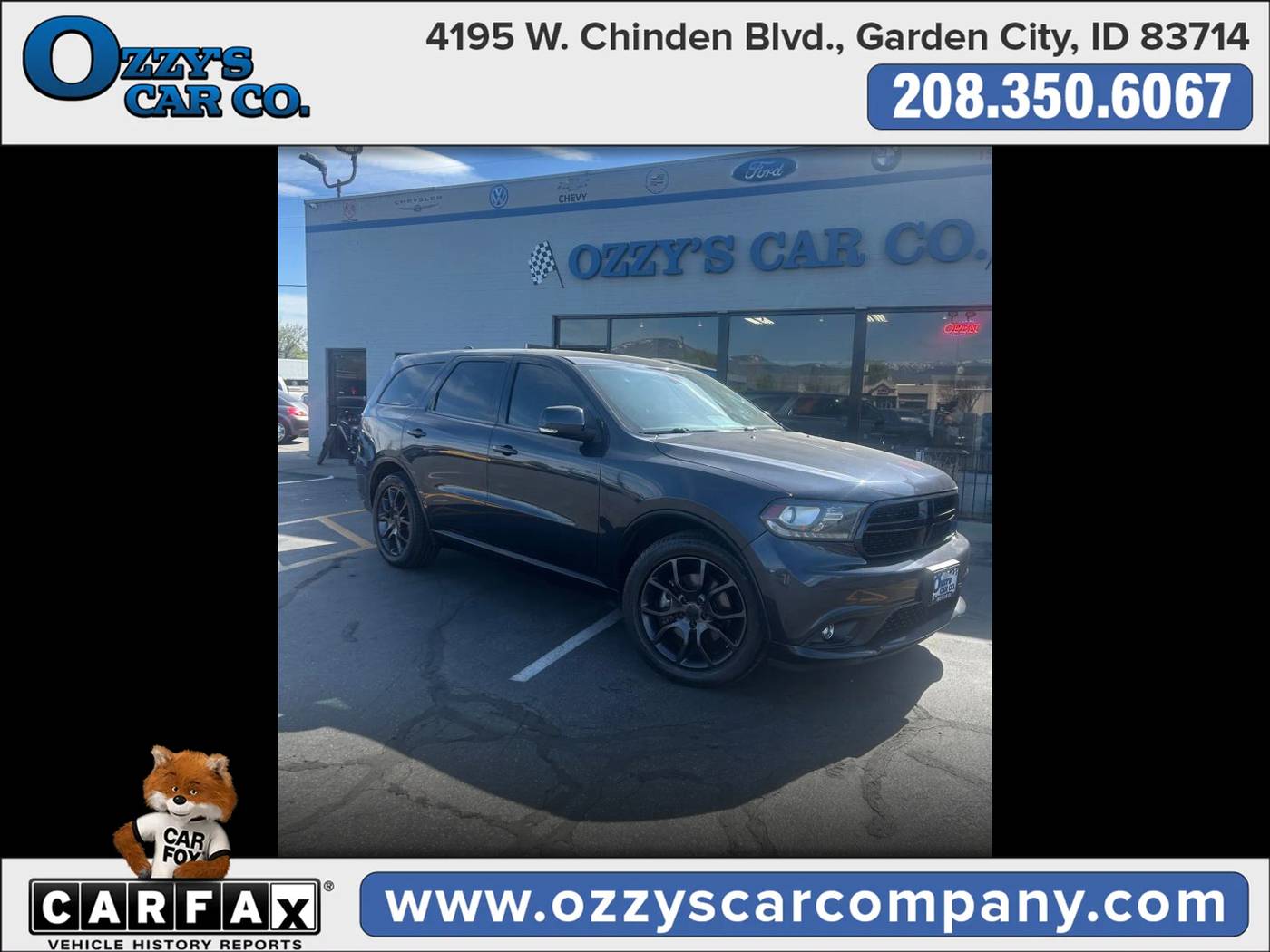 2015 Dodge Durango R/T — SUV — 123,277 mi — Boise, ID