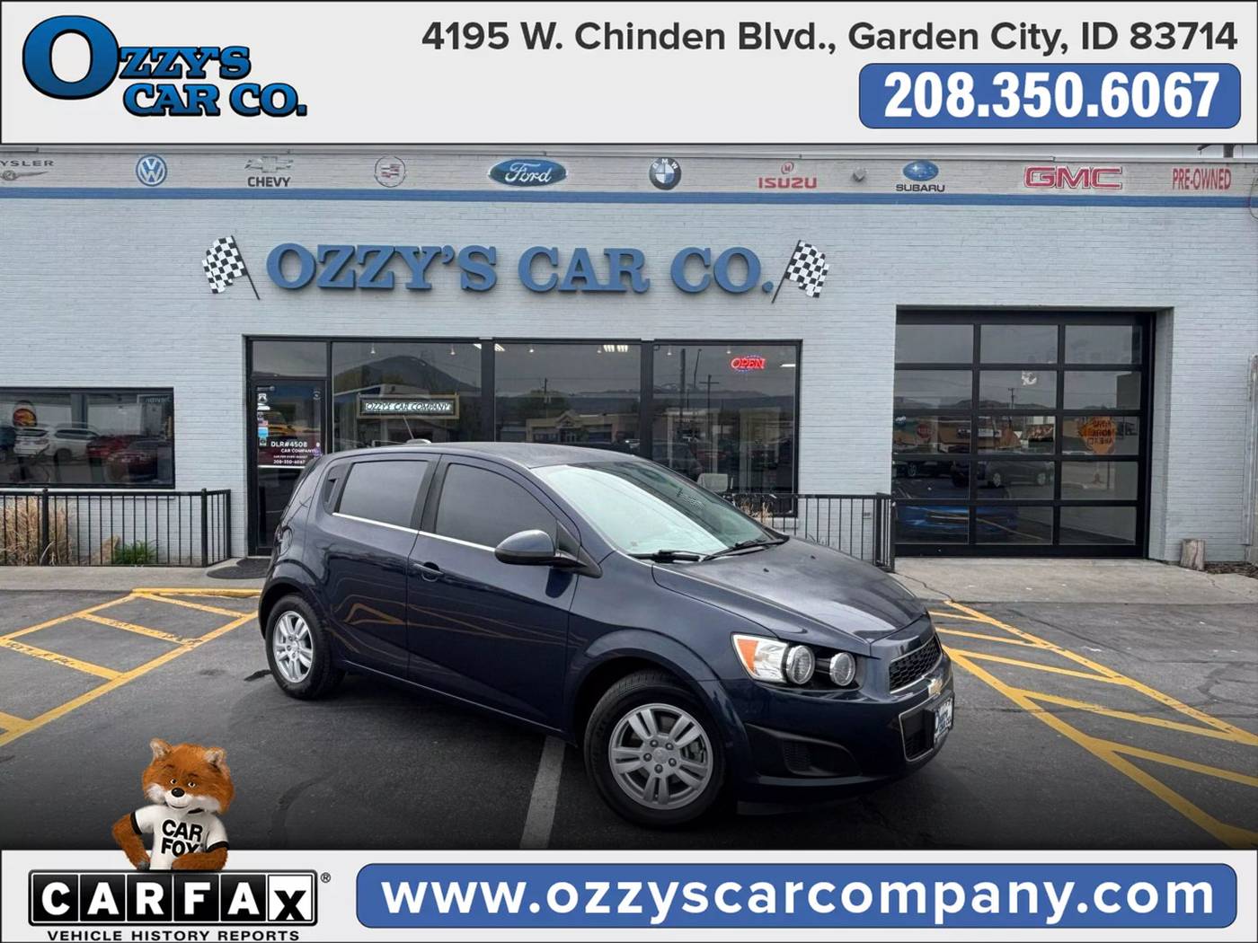 2015 Chevrolet Sonic LT — Hatchback — 73,791 mi — Boise, ID