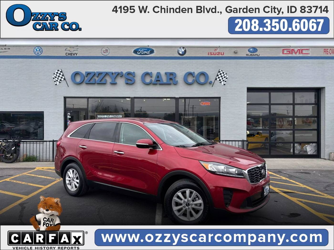 2019 Kia Sorento LX V6 — SUV — 70,352 mi — Boise, ID