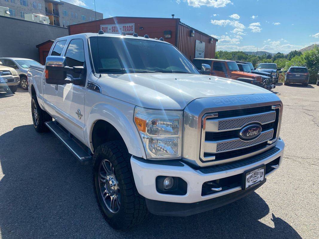 2016 Ford Super Duty F-350 Platinum — Pickup Truck — 154,468 mi — Castle Rock, CO
