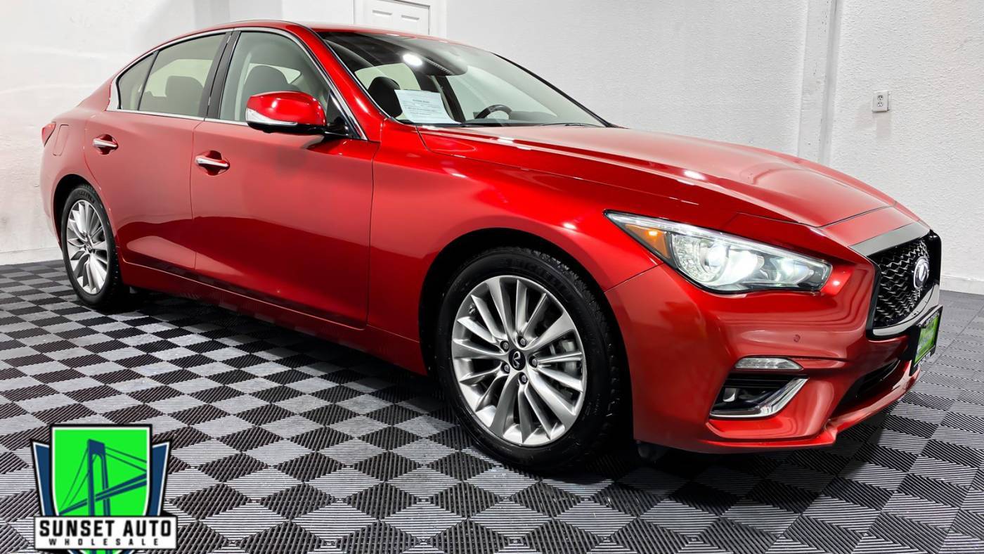2021 INFINITI Q50 3.0t LUXE — Sedan — 38,783 mi — Tacoma, WA