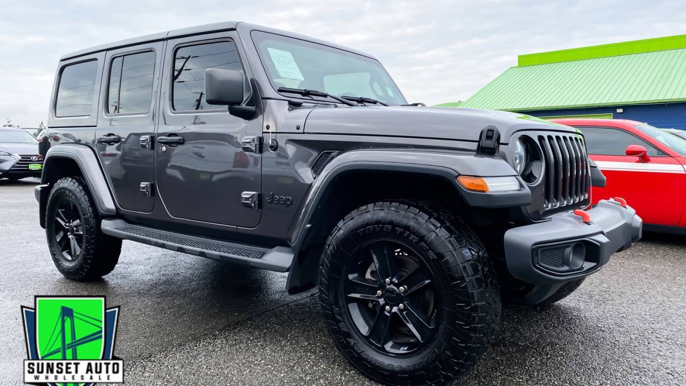 2020 Jeep Wrangler Sahara High Altitude — SUV — 60,050 mi — Tacoma, WA