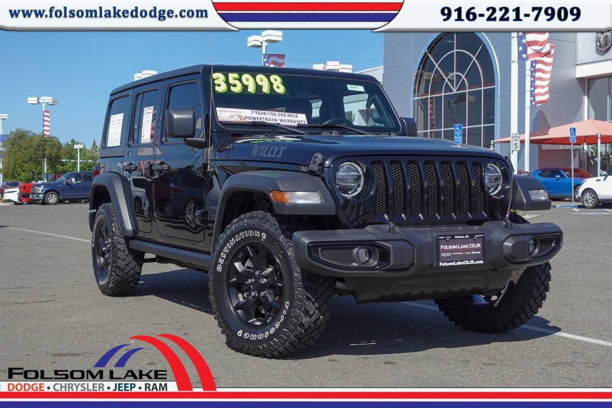 2021 Jeep Wrangler Willys — SUV — 41,526 mi — Folsom, CA