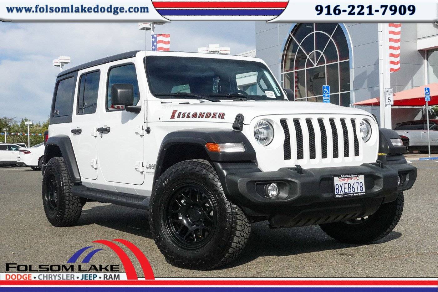2021 Jeep Wrangler Islander — SUV — 70,673 mi — Folsom, CA