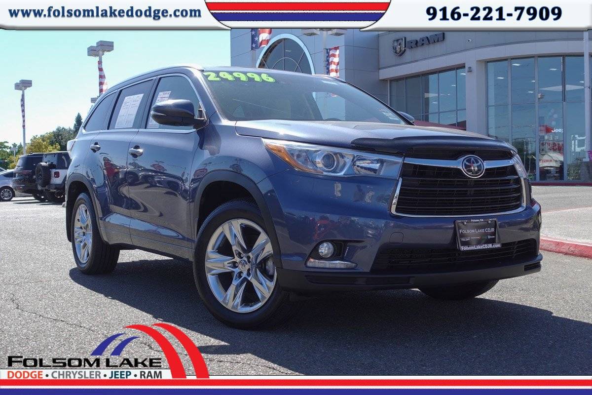 2015 Toyota Highlander Limited — SUV — 73,909 mi — Folsom, CA