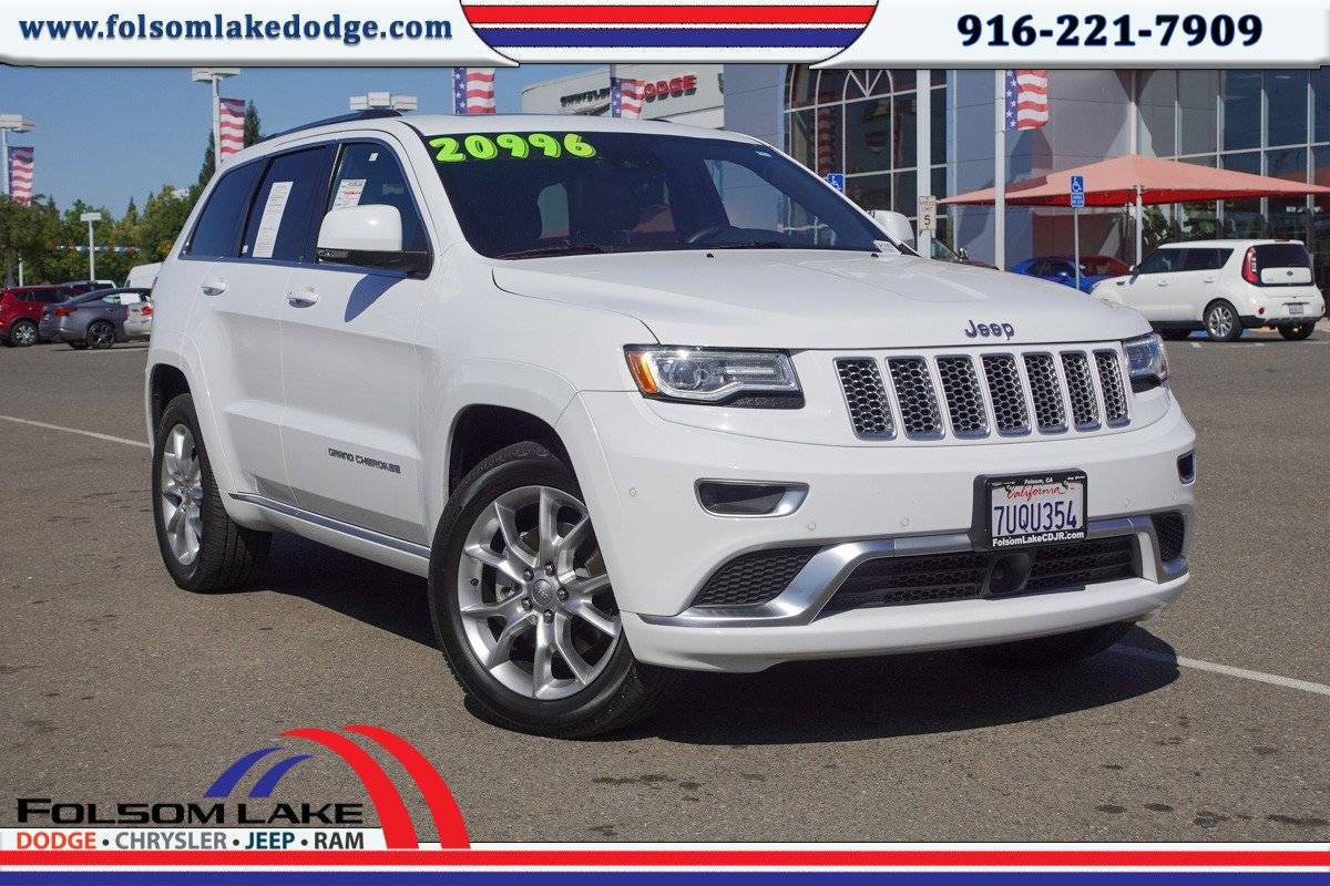 2016 Jeep Grand Cherokee Summit — SUV — 84,900 mi — Folsom, CA