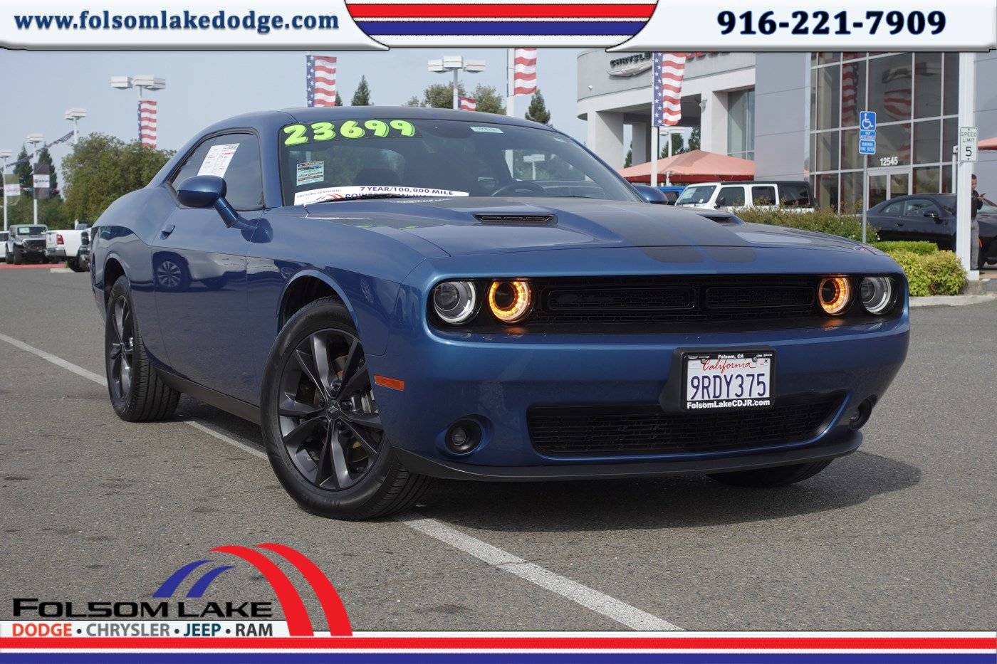 2020 Dodge Challenger SXT — Coupe — 56,141 mi — Folsom, CA