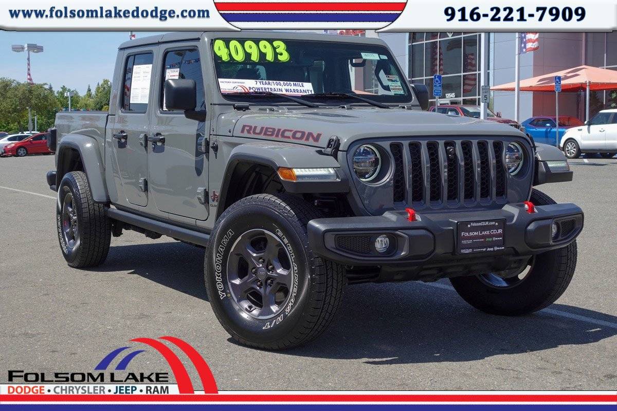 2022 Jeep Gladiator Rubicon — Pickup Truck — 47,576 mi — Folsom, CA