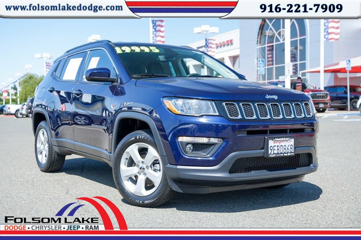 2019 Jeep Compass Latitude — SUV — 46,195 mi — Folsom, CA