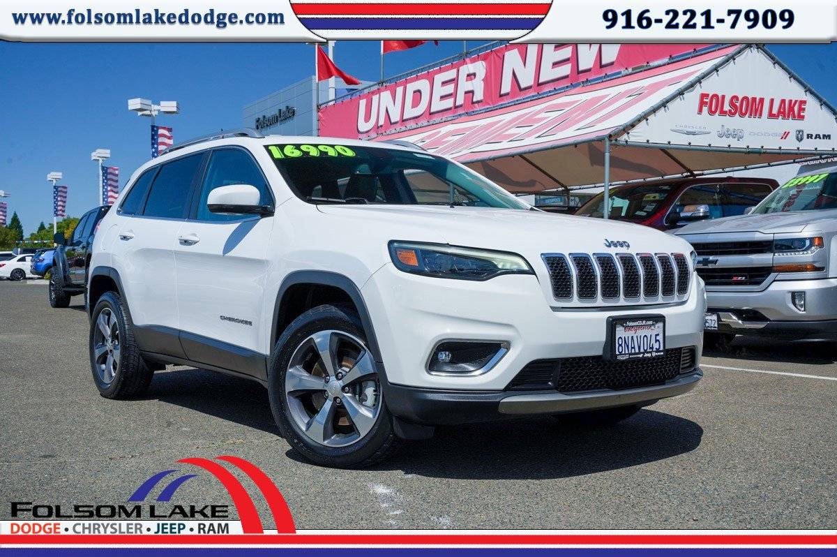 2019 Jeep Cherokee Limited — SUV — 109,806 mi — Folsom, CA