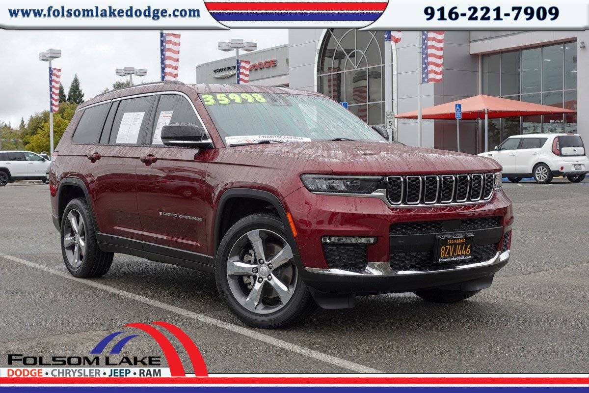 2021 Jeep Grand Cherokee Limited — SUV — 35,200 mi — Folsom, CA