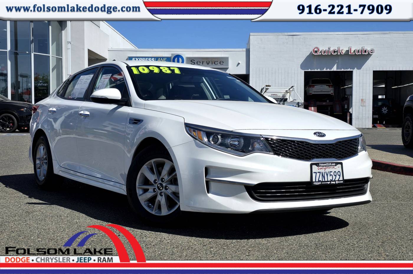 2017 Kia Optima LX — Sedan — 92,043 mi — Folsom, CA