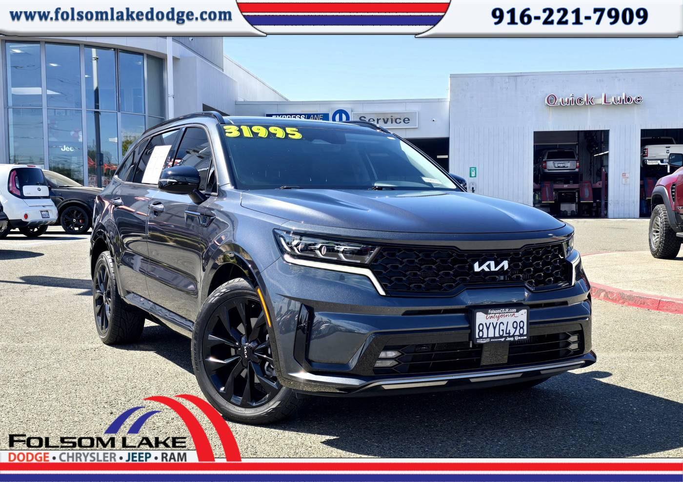 2022 Kia Sorento SX — SUV — 38,933 mi — Folsom, CA