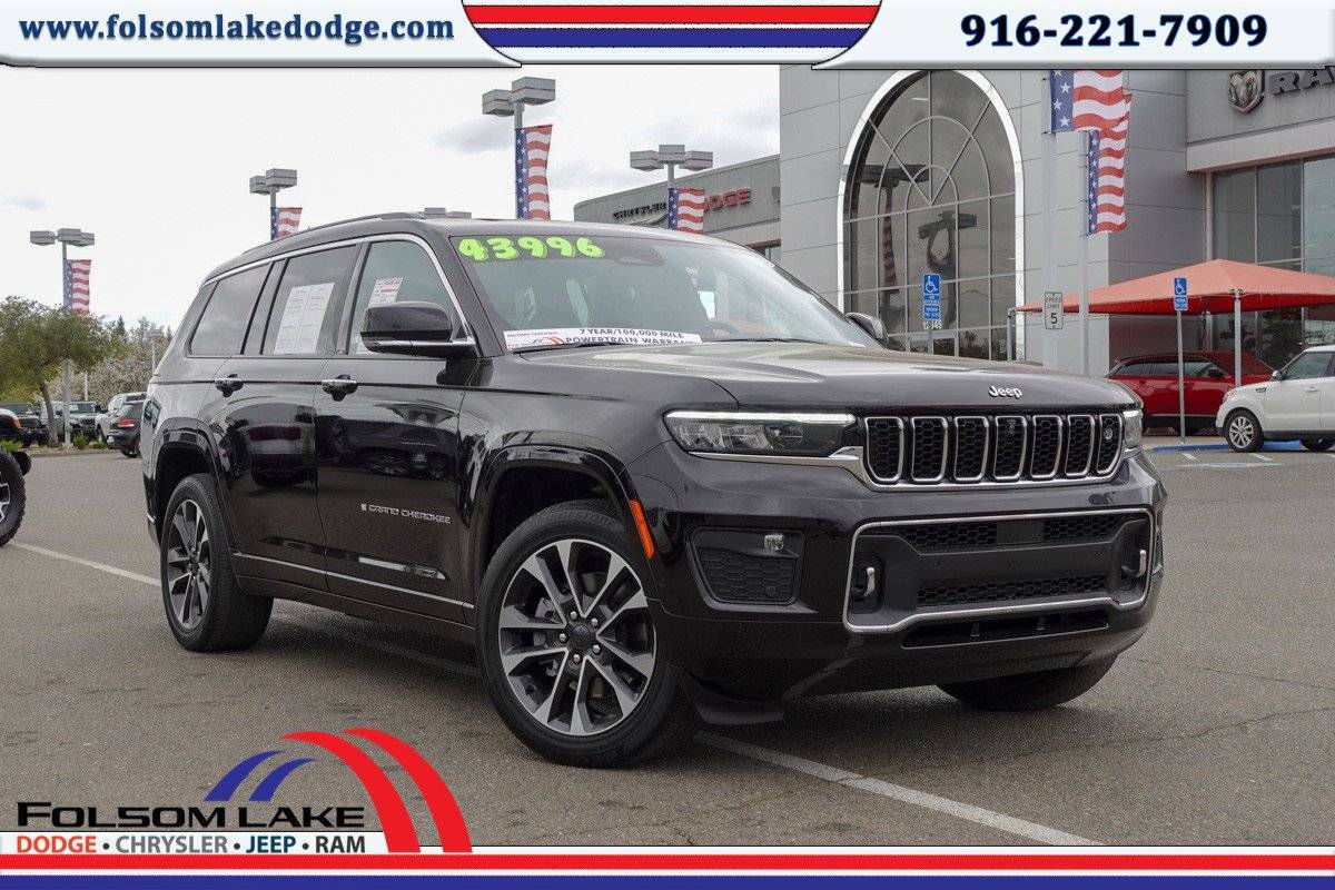 2022 Jeep Grand Cherokee Overland — SUV — 32,025 mi — Folsom, CA