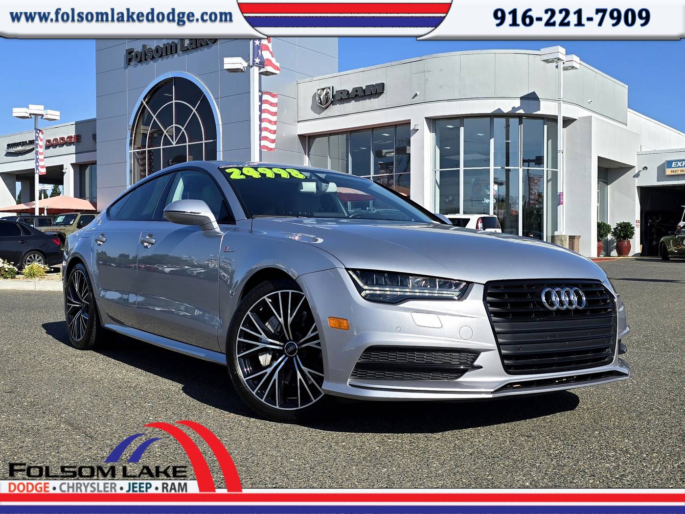 2018 Audi A7 Premium Plus — Hatchback — 70,408 mi — Folsom, CA